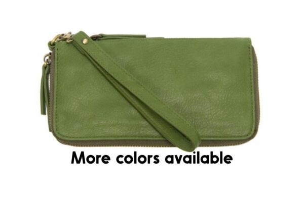 JOY SUSAN CHLOE ZIP AROUND WALLET/WRISTLET