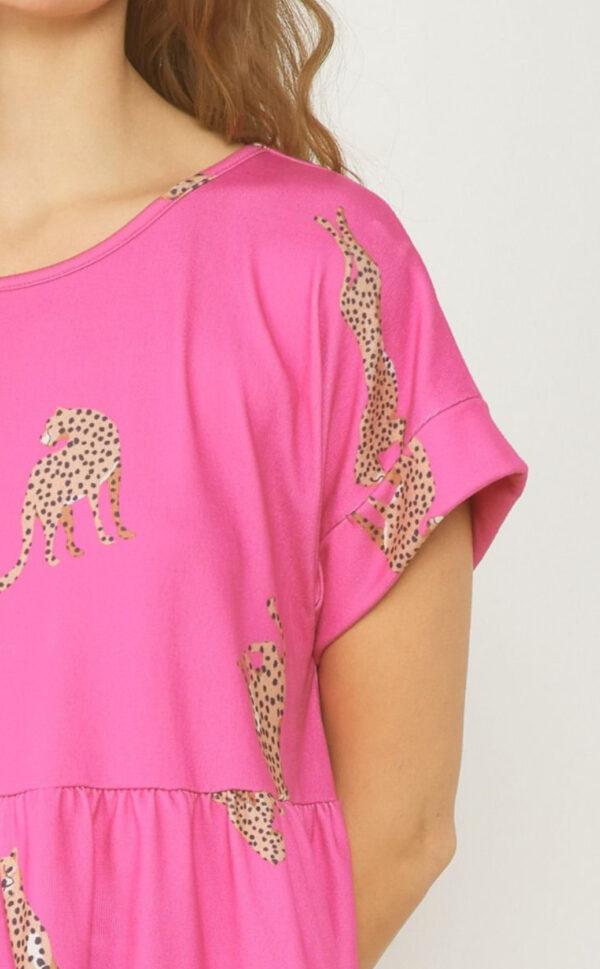 CHEETAH PRINT BABYDOLL SWEATER - Image 3