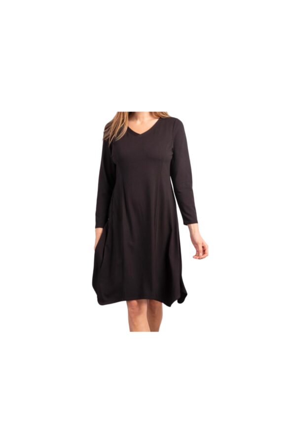 HABITAT DIPPED HEM TRAVEL DRESS