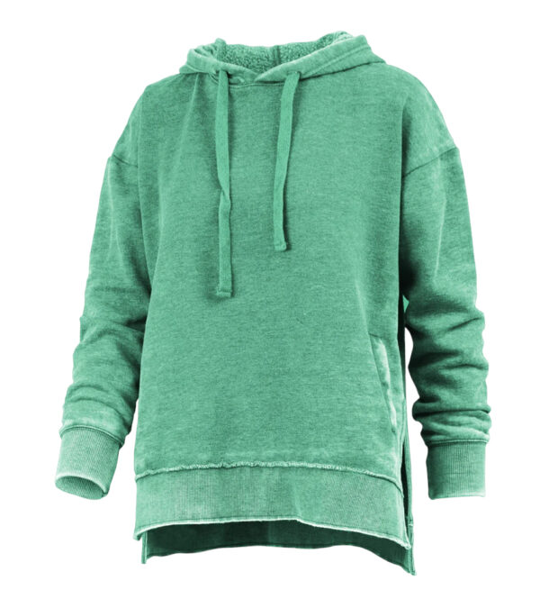 POCKET HOODIE WITH SIDE SLITS - Image 2