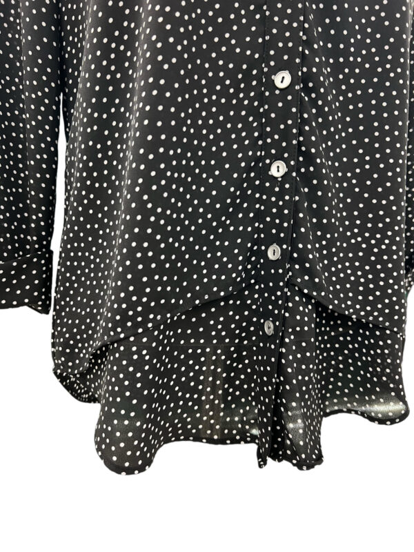 SOUTHERN LADY 3/4 SLEEVE SPLIT BACK PRINT BLOUSE - Image 4