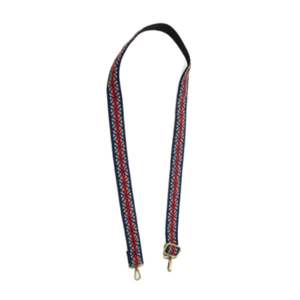 JOY SUSAN 1.25"DIMENSIONAL GEO GUITAR STRAP - Image 2