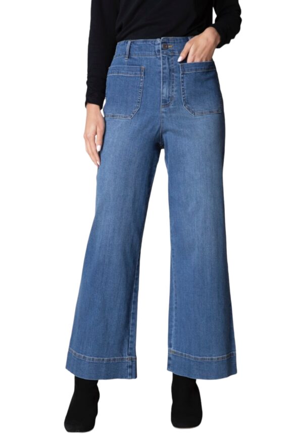 HABITAT WIDE LEG DENIM ANKLE JEAN - Image 2