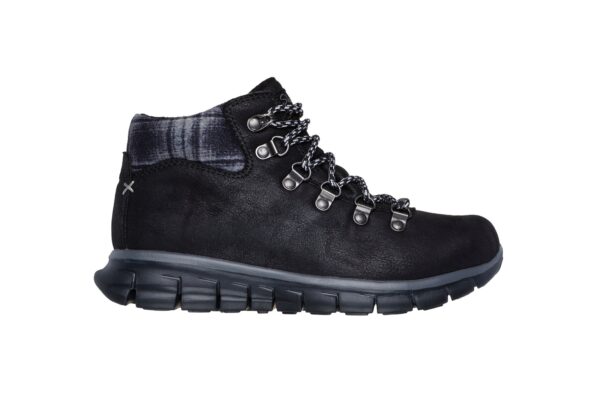 SKECHERS SYNERGY PLAID MOOD HIKER