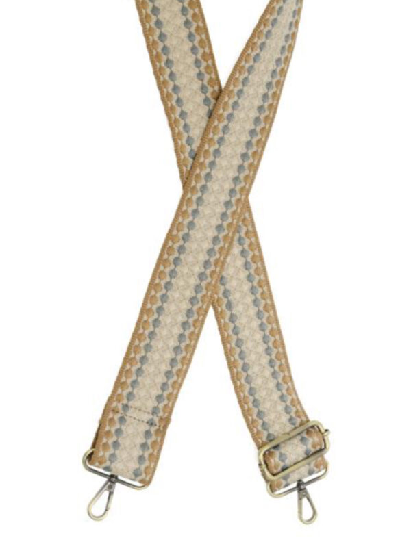 JOY SUSAN 2"DOTTED STRIPE GUITAR STRAP - Image 5