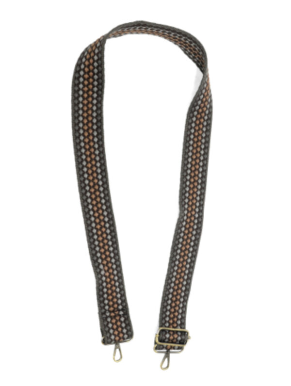 JOY SUSAN 2"DOTTED STRIPE GUITAR STRAP - Image 2