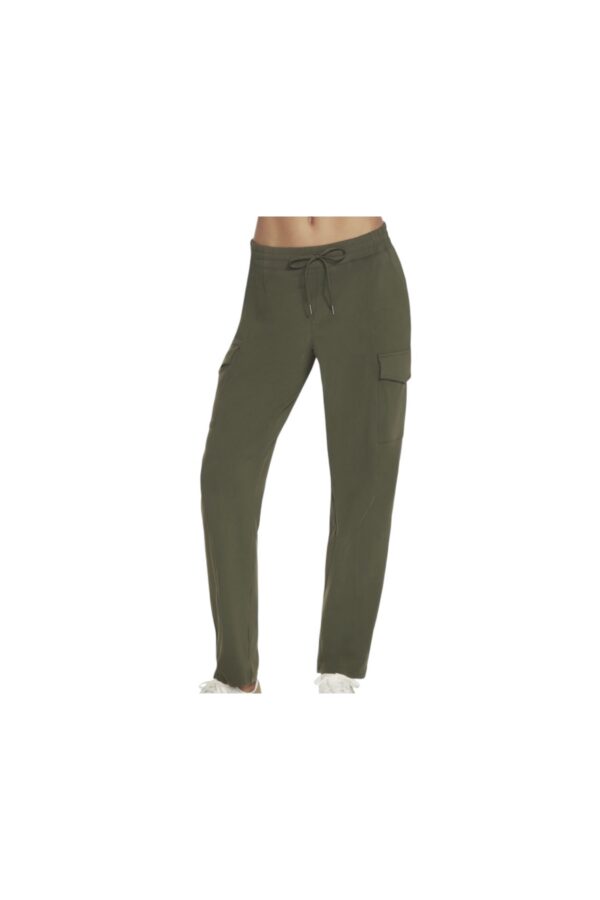 SKECHERS OLIVE SLIP-INS CARGO PANT