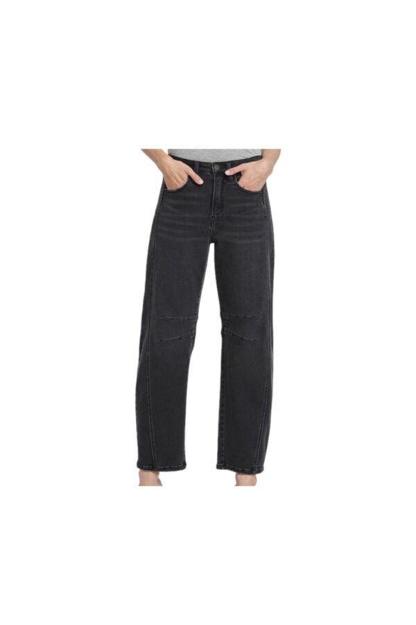 FLYING MONKEY HIGH RISE BARREL JEAN