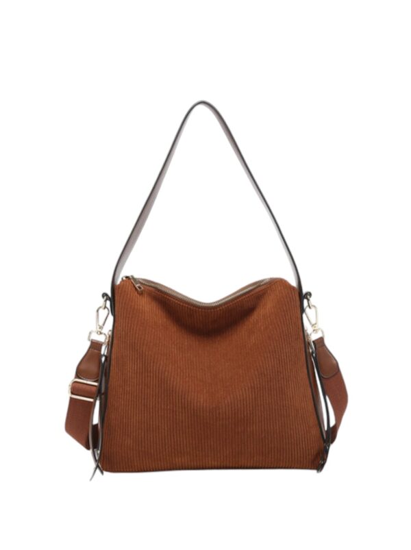 JEN & CO MICHAELA SLOUCHY HOBO WITH GUITAR STRAP - Image 3