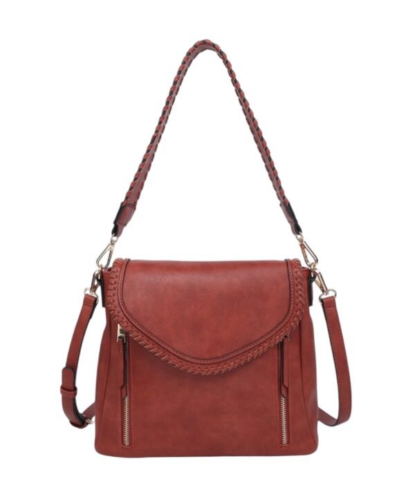 JEN & CO LORELEI DOUBLE ZIP CROSSBODY - Image 8