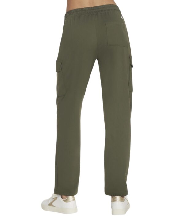 SKECHERS OLIVE SLIP-INS CARGO PANT - Image 3