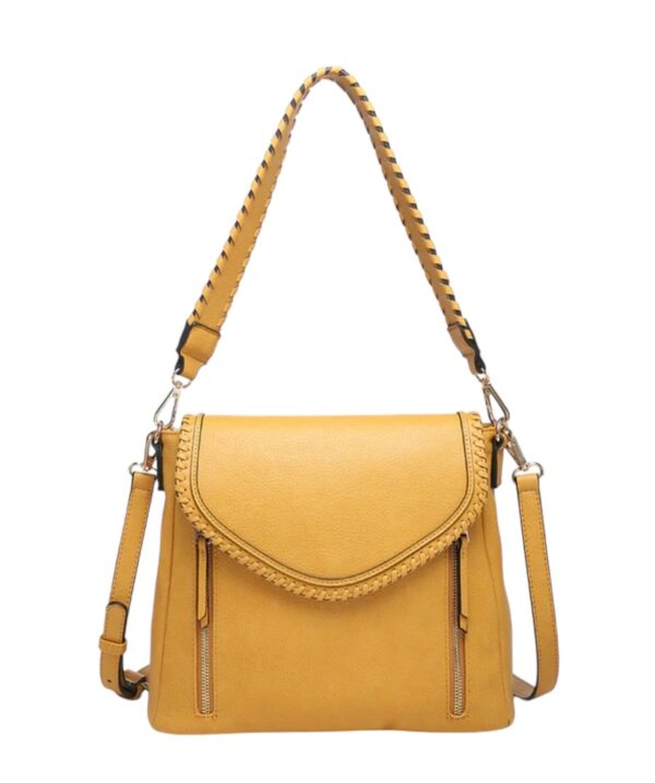 JEN & CO LORELEI DOUBLE ZIP CROSSBODY - Image 7