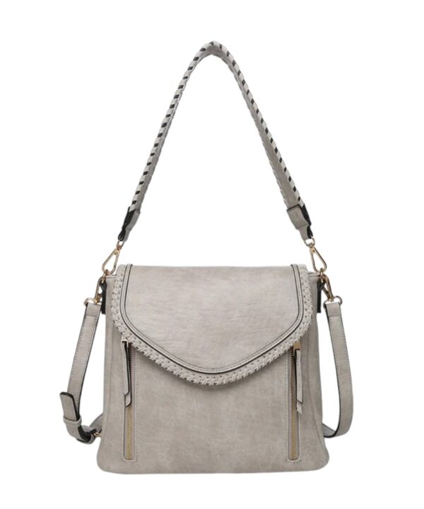 JEN & CO LORELEI DOUBLE ZIP CROSSBODY - Image 6