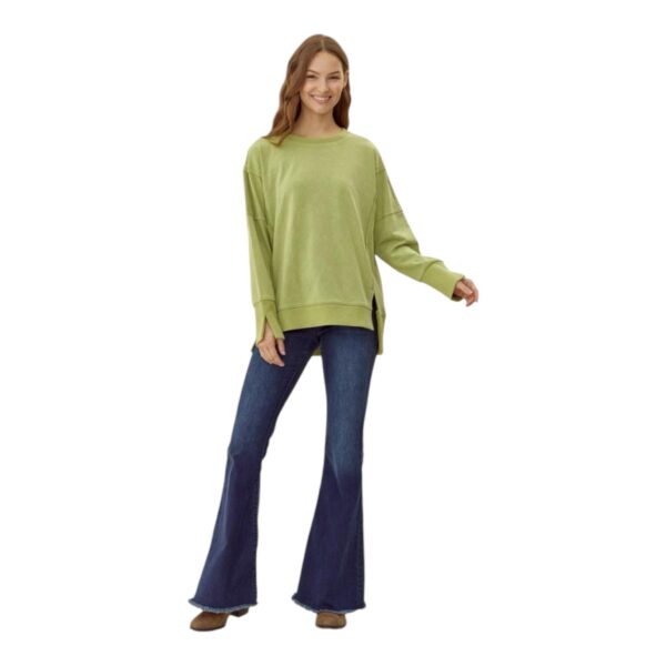 JODIFL MINERAL WASH LOOSE FIT SWEATSHIRT - Image 11