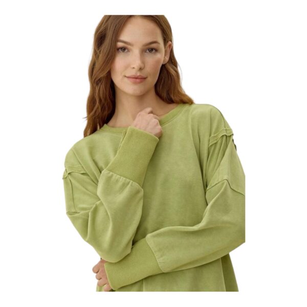 JODIFL MINERAL WASH LOOSE FIT SWEATSHIRT - Image 10