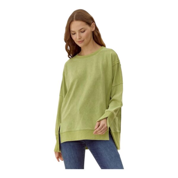 JODIFL MINERAL WASH LOOSE FIT SWEATSHIRT - Image 12