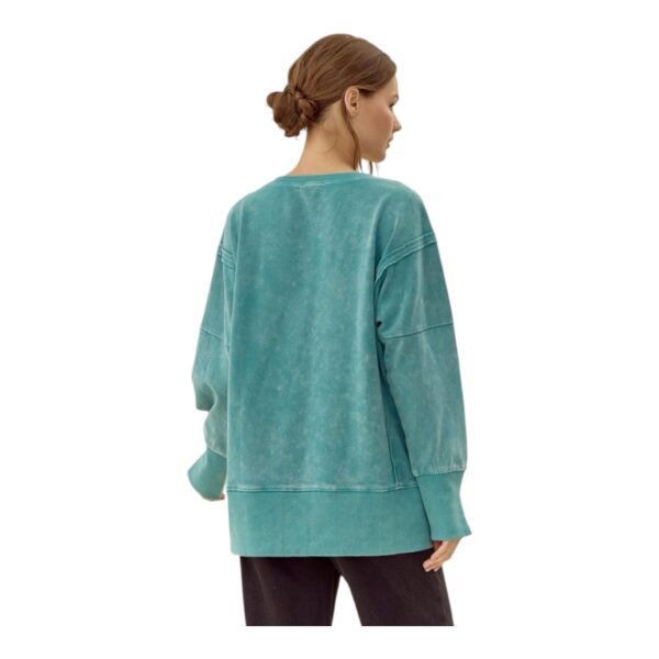 JODIFL MINERAL WASH LOOSE FIT SWEATSHIRT - Image 4