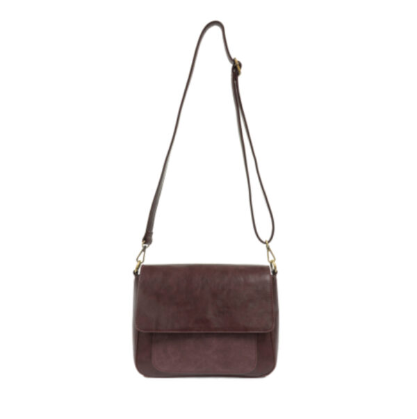 JOY SUSAN SUEDE TRIM CONVERTIBLE SHOULDER BAG - Image 11