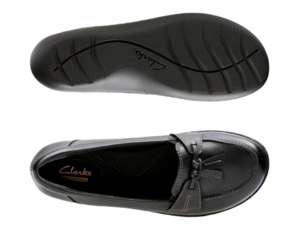 CLARKS ASHLAND BUBBLE BLACK - Image 8