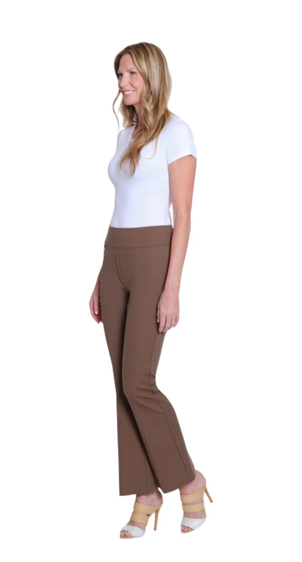 MULTIPLES EASY FIT KNIT FLARE LEG PANT - Image 9