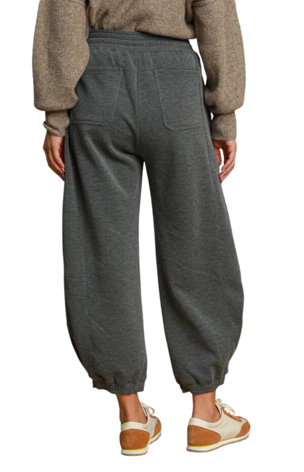 UMGEE LUXE KNIT BARREL LEG JOGGERS - Image 11