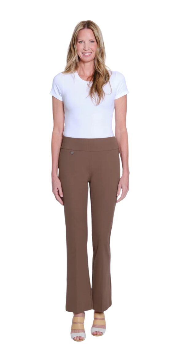 MULTIPLES EASY FIT KNIT FLARE LEG PANT - Image 8