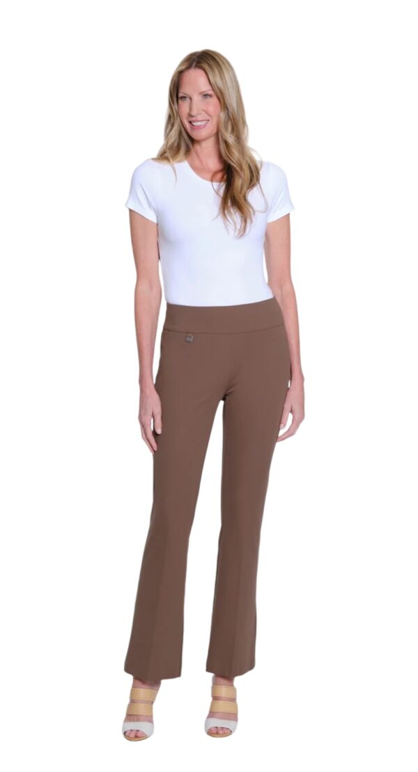 MULTIPLES EASY FIT KNIT FLARE LEG PANT - Image 7