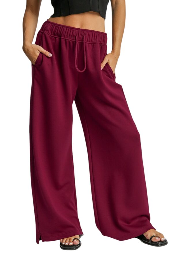 UMGEE LUXE KNIT WIDE LEG PANTS - Image 7