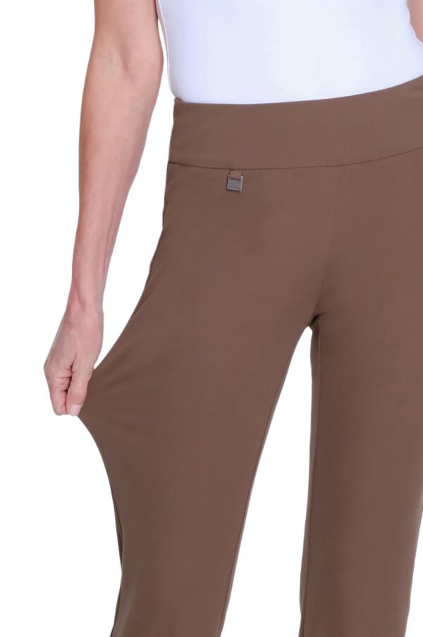 MULTIPLES EASY FIT KNIT FLARE LEG PANT - Image 6