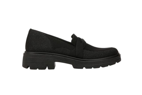 BZEES MUSE BOW BLACK LOAFER