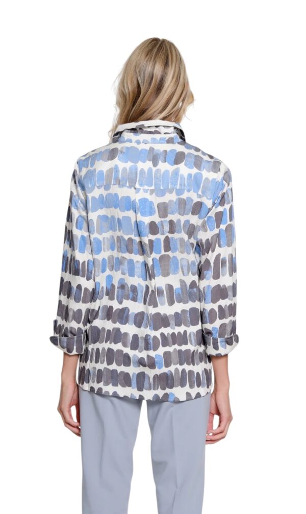 MULTIPLES PRINT BUTTON FRONT BLOUSE - Image 3