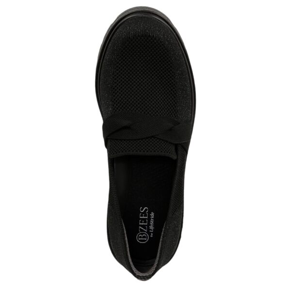 BZEES MUSE BOW BLACK LOAFER - Image 5