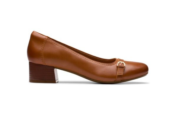 CLARKS MARILYN NORA TAN LEATHER