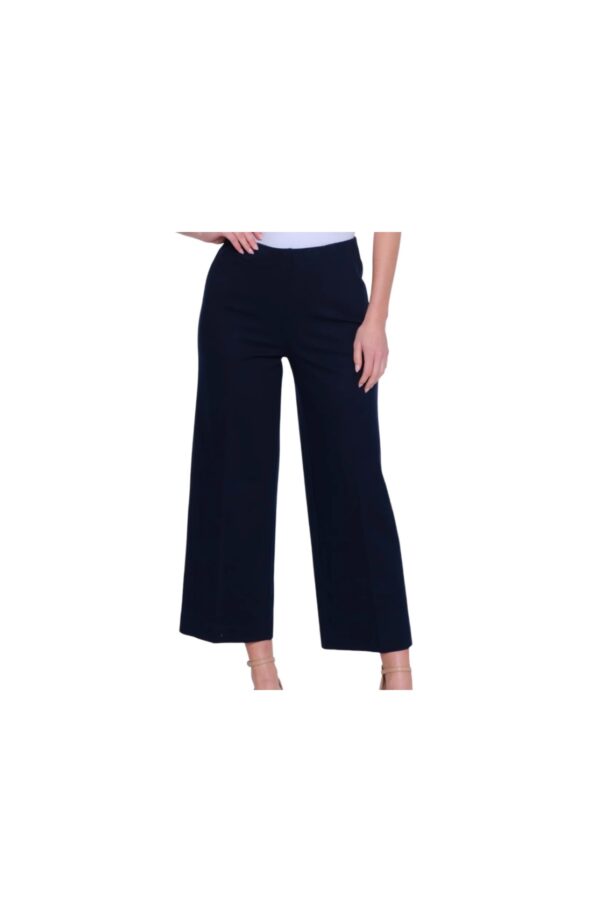 MULTIPLES ELASTIC NO WAIST WIDE LEG CROP