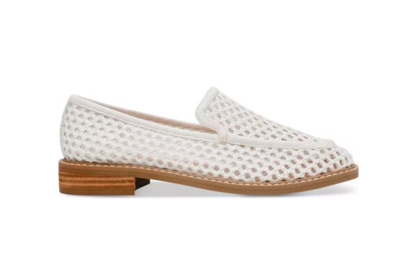 DV BY DOLCE VITA FRAN WOVEN SLIP-ON LOAFERS