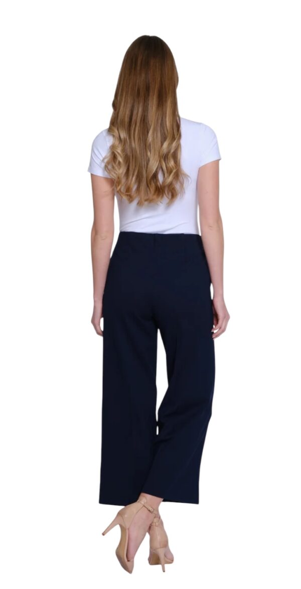 MULTIPLES ELASTIC NO WAIST WIDE LEG CROP - Image 5