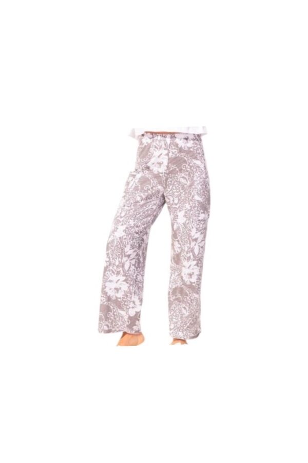 ESCAPE BY HABITAT PAISLEY COTTON POCKET FLOOD PANT