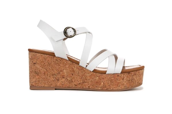 BLOWFISH AURORA SANDAL IN WHITE