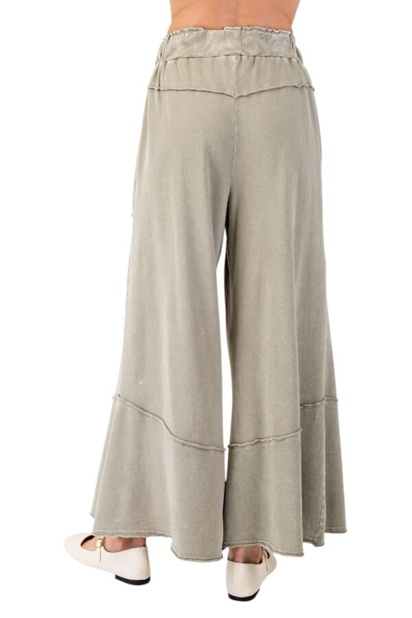 EASEL MINERAL WASH FRENCH TERRY PANTS - Image 6