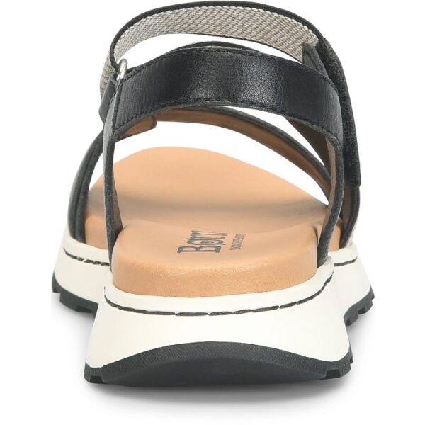 BORN SHOES MADY SANDAL IN BLACK/BEIGE - Image 5