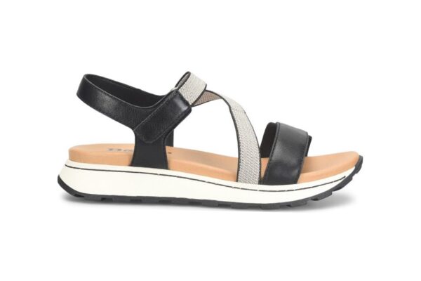 BORN SHOES MADY SANDAL IN BLACK/BEIGE